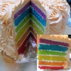 rainbow cake