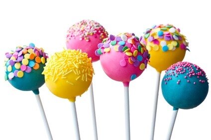 pop cake toute en couleur